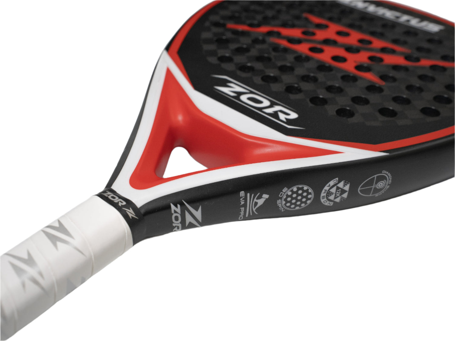 ZOR Invictus professional padel racket, ZOR sports padel racket for intermediate players, padel racket for advanced players, premium padel racket, padel tennis racket